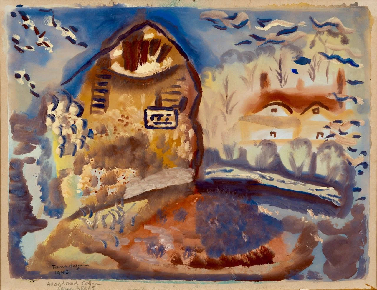 Hodgkins in Cerne Abbas, 1943