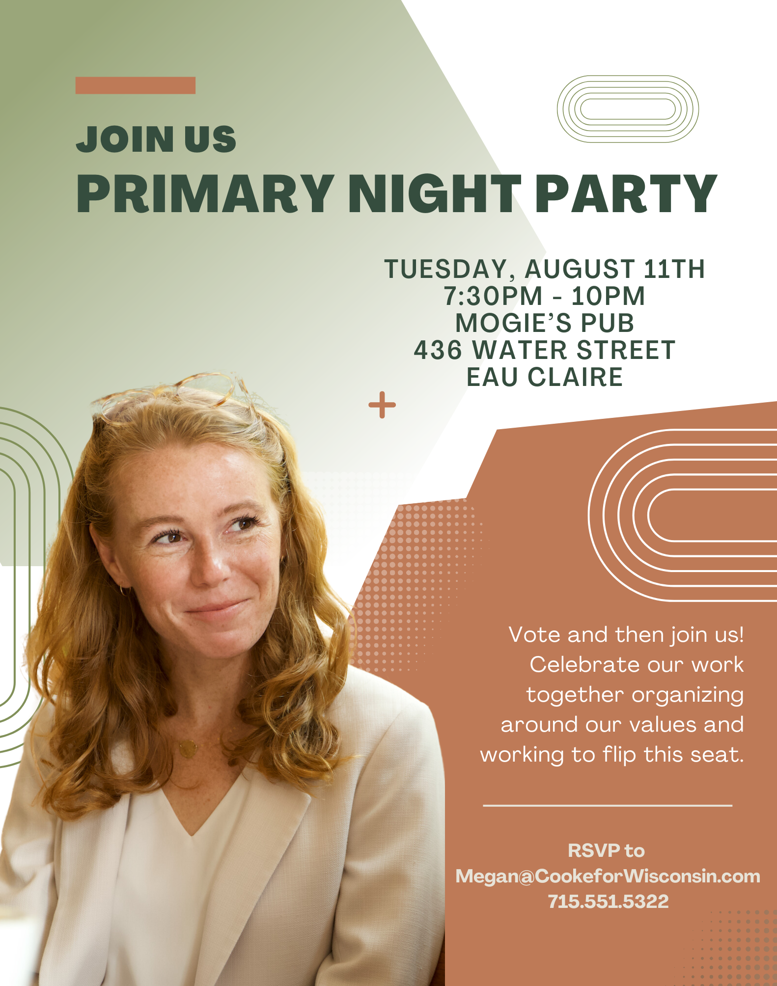 Cooke Primary Election Watch Party