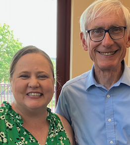 Gov. Evers joins Rep. Jodi Emerson for fundraiser