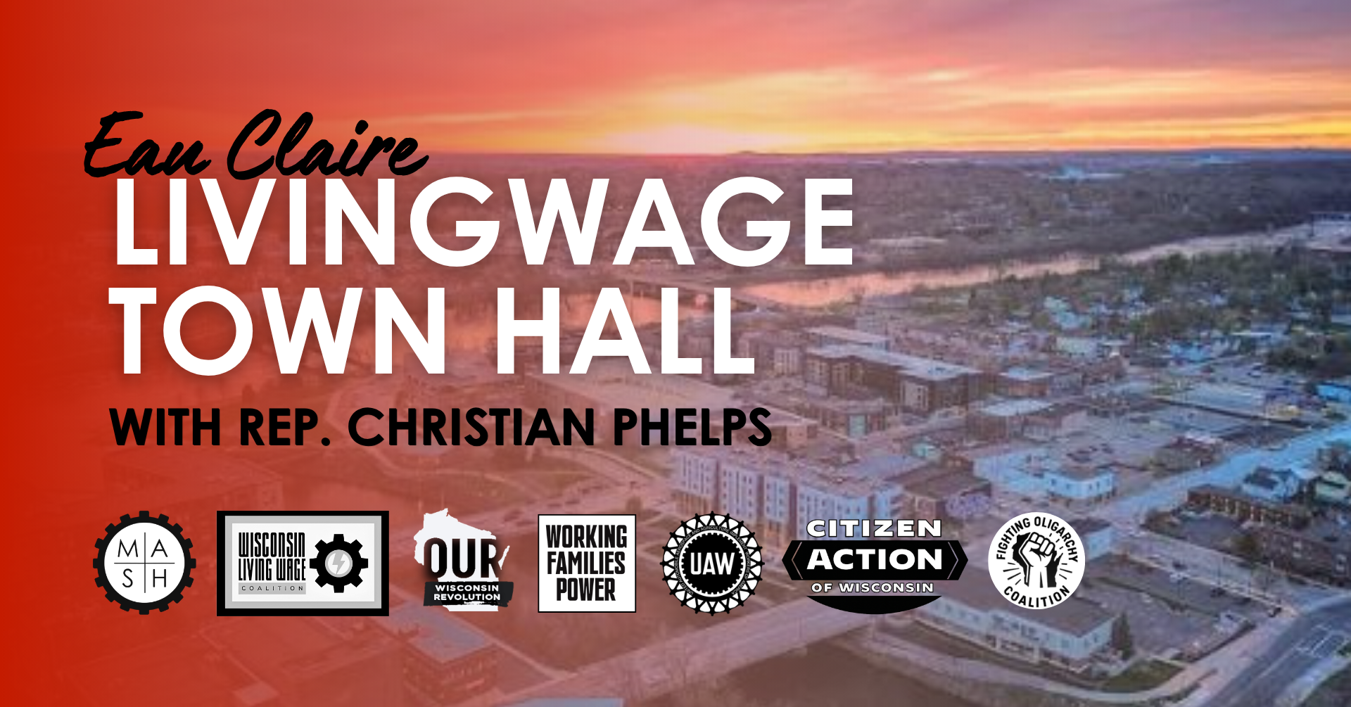 EC Living Wage Town Hall with Rep. Christian Phelps