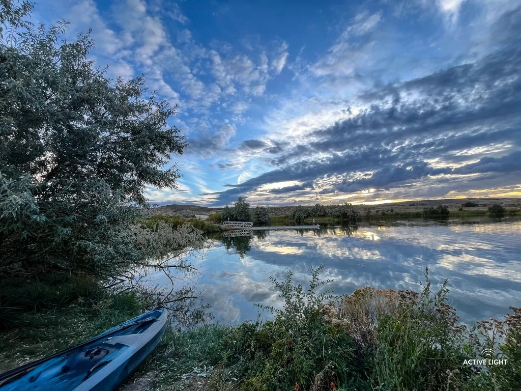 Evening Lake Blues