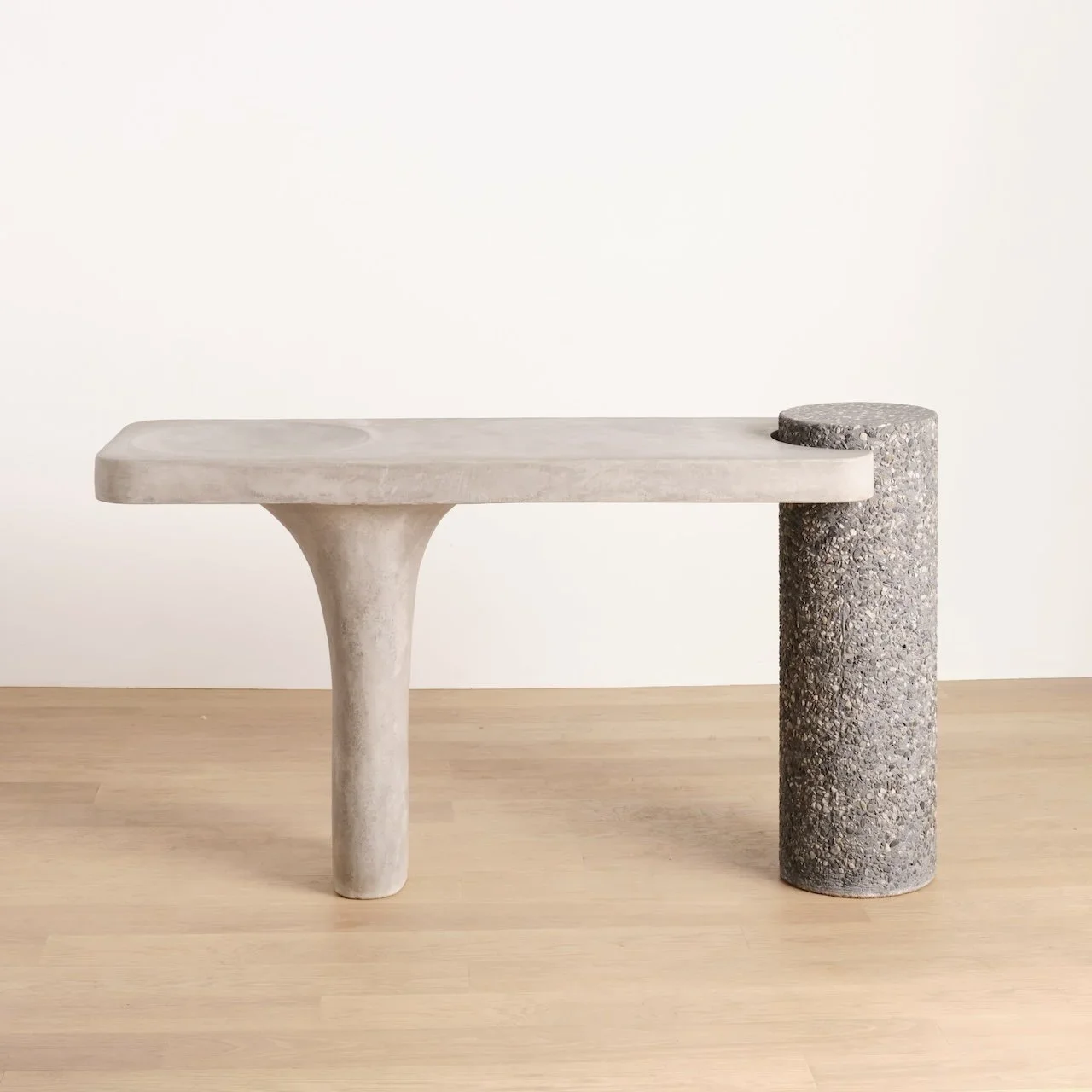  Pebbles Entry Table by Eric Weil 