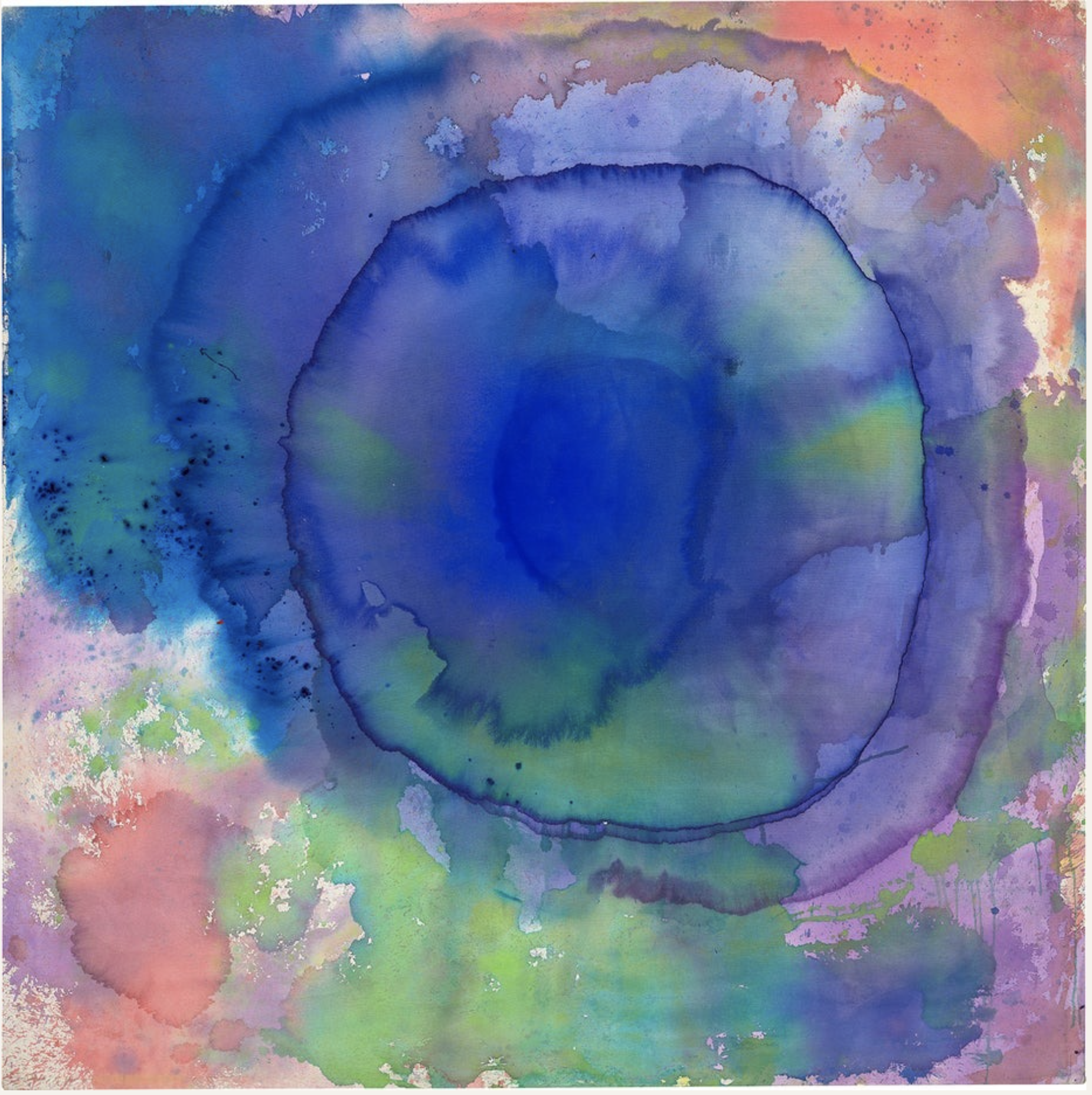   Vivian Springford,   Untitled , 1975, Acrylic on canvas, 70 1/4 x 70 1/4 in., Numbered on the overlap; Estated Stamped on the verso 
