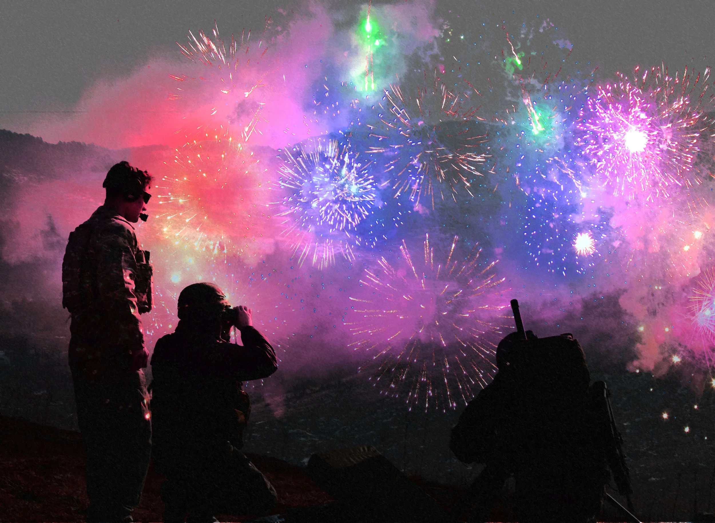 FIREWORKS IN THE HOLE