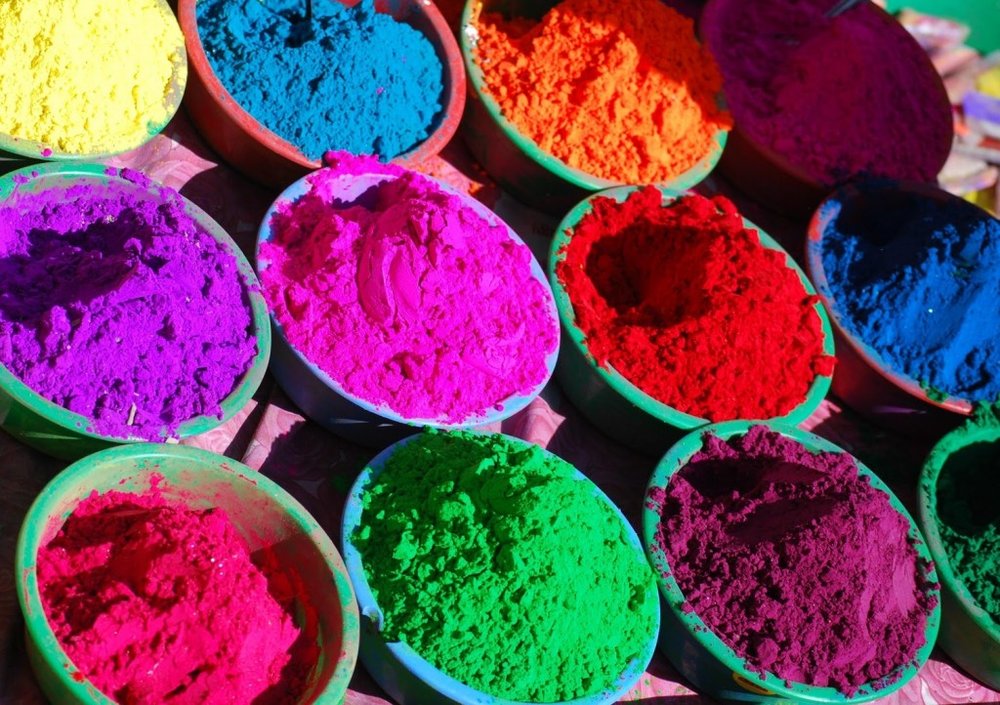 cent zegen Inspireren Kleuren van textiel — Mandragora