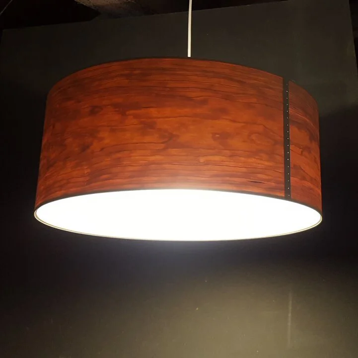 Handmade Wooden Lampshades for sale created in our Devon