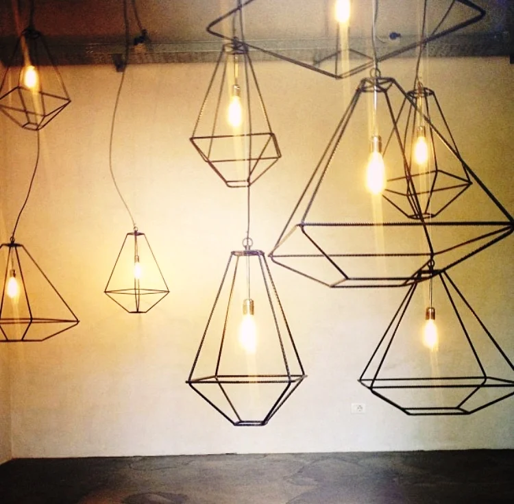LAMPADARI IN FERRO - NOSTRA CREAZIONE -