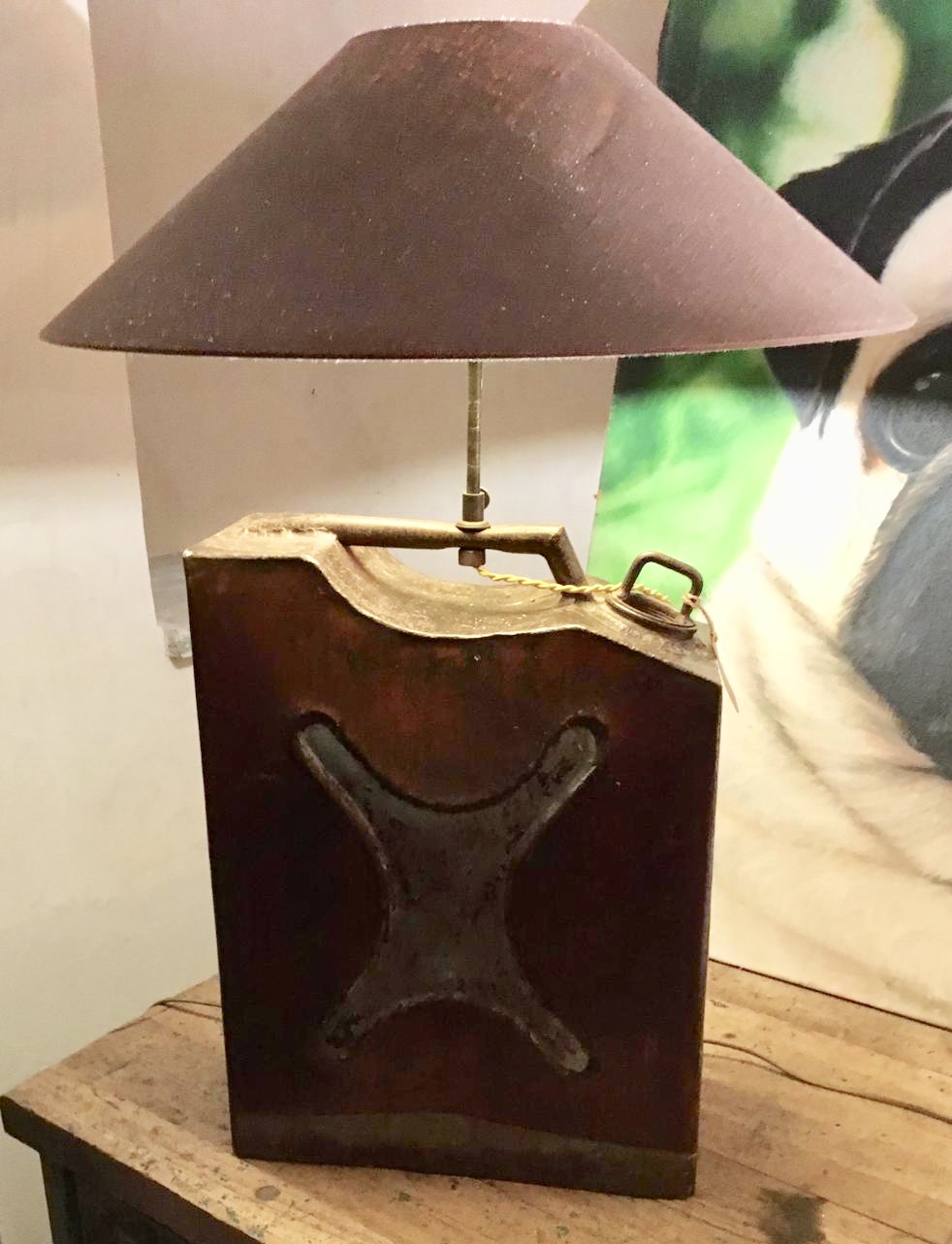 LAMPADA TANICA IN FERRO