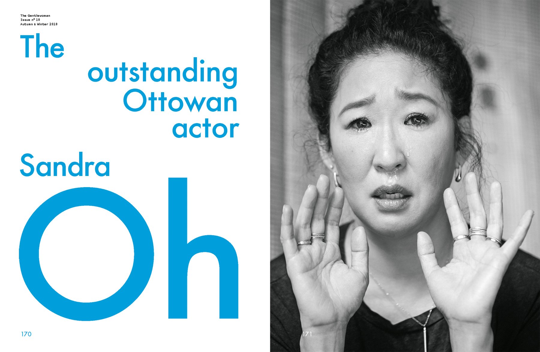 Sandra Oh -  The Gentlewoman