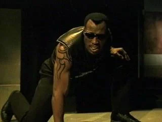 Wesley Snipes does not spend a single second not looking cool in the Blade franchise.