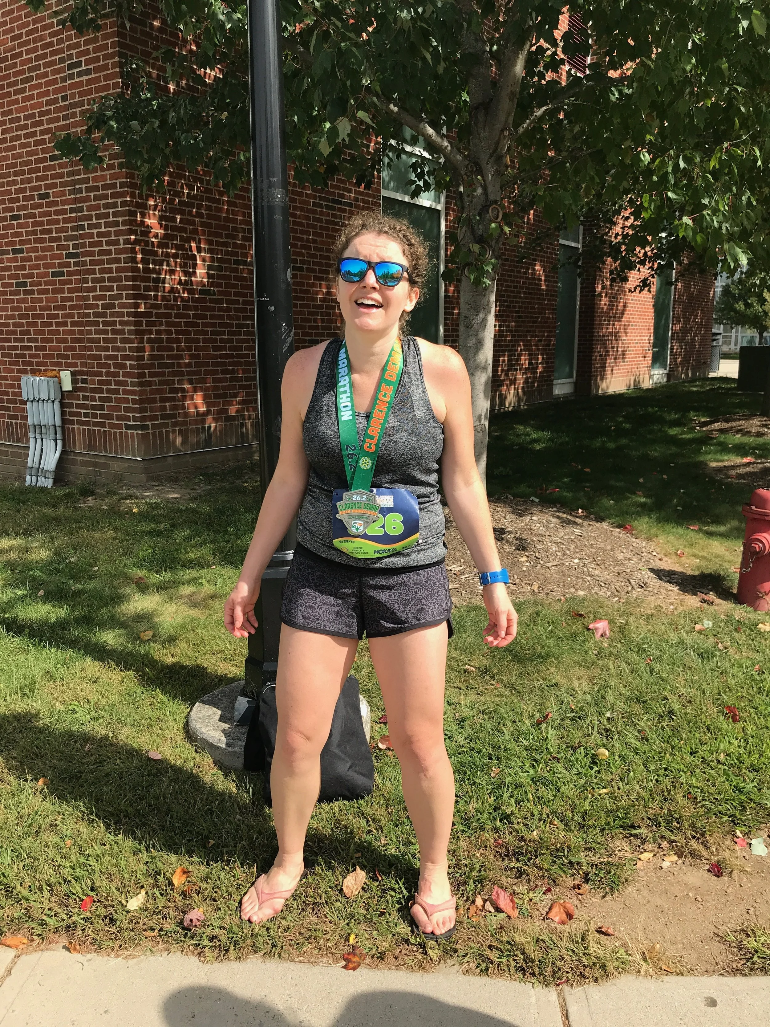 Apologies to my coach for wearing flip flops on the walk back to the car!!!!!!!!!!!!!!!