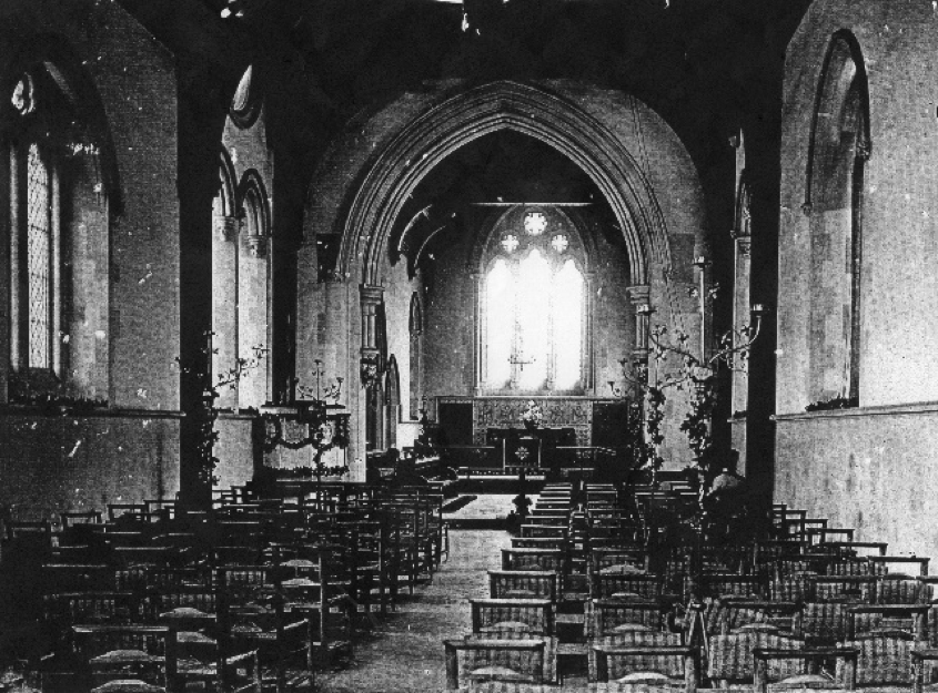  Busbridge Church 1894 - 99 (Busbridge Church Archive). © Busbridge and Hambledon Church 