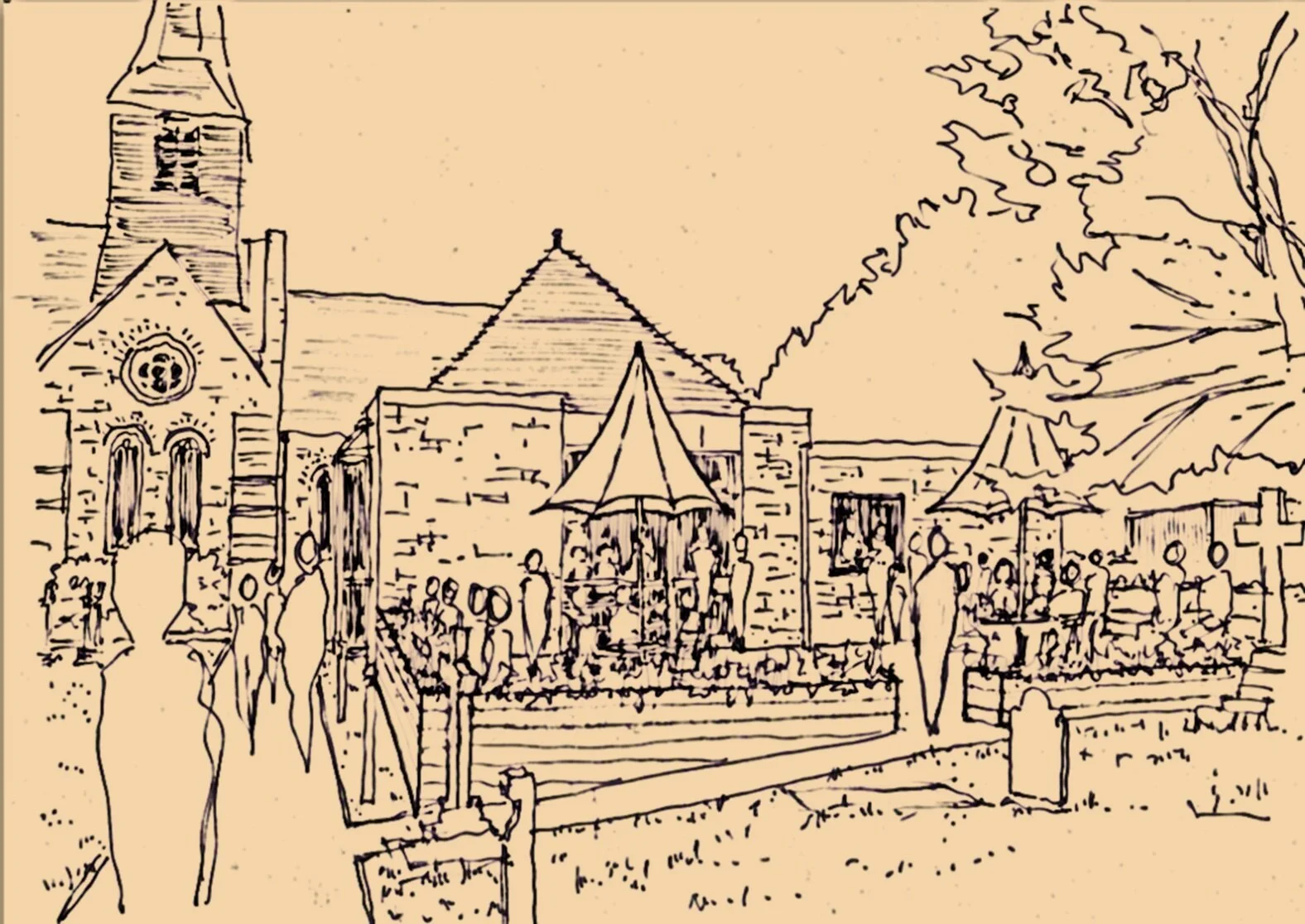 Approval for a cafe at Busbridge Church