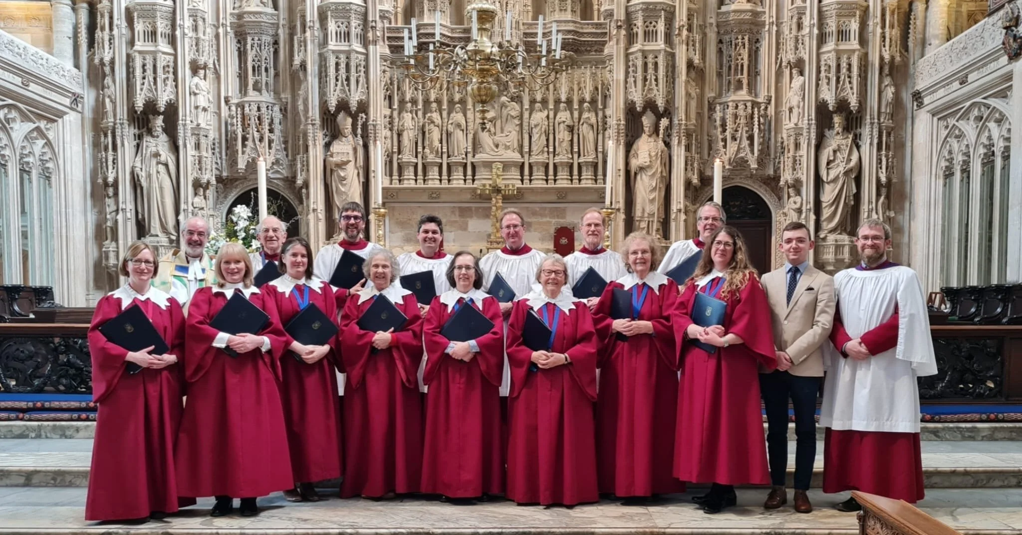 The Choir at Winchester Cathedral on 7 April 2024