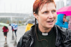Rev Laurel Dykstra is priest at Salal and Cedar , and curator of the weekly Wild Lectionary project at RadicalDiscipleship.net . Learn more about her curricula for children here . 