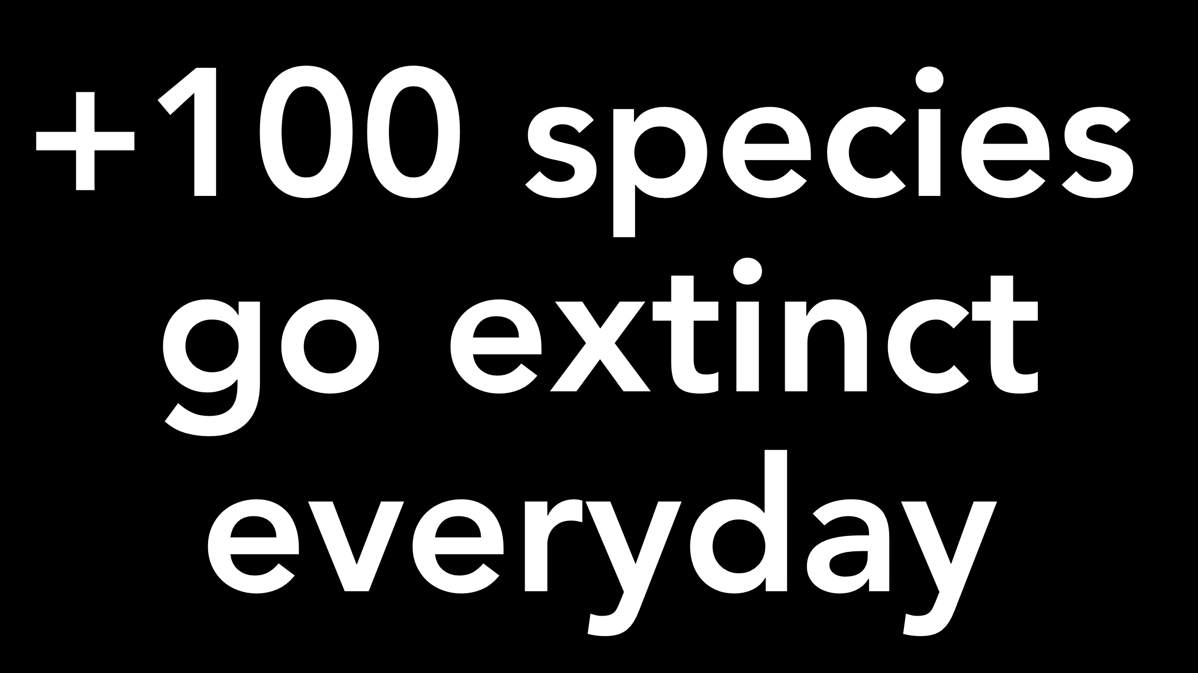 The current expansion of humanity is destroying life at least 10X faster than when the dinosaurs went extinct. We can reverse that, but we must get started en masse.