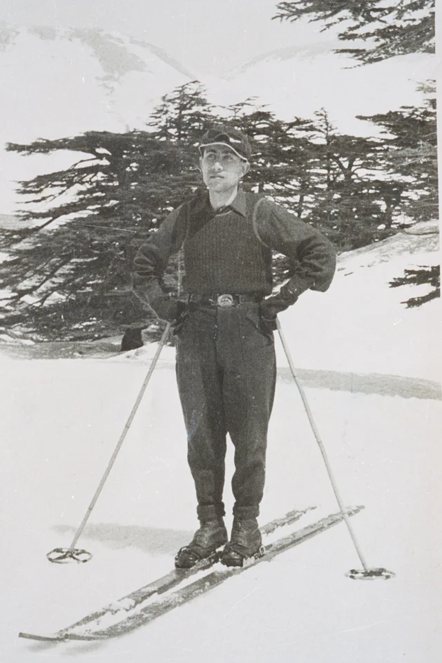 Skier, 1950.