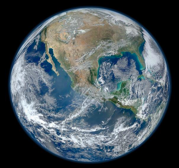 The resilience of life on Earth and the wellbeing of humanity depend upon a Whole-Earth approach to preserving a healthy biosphere. (NASA)