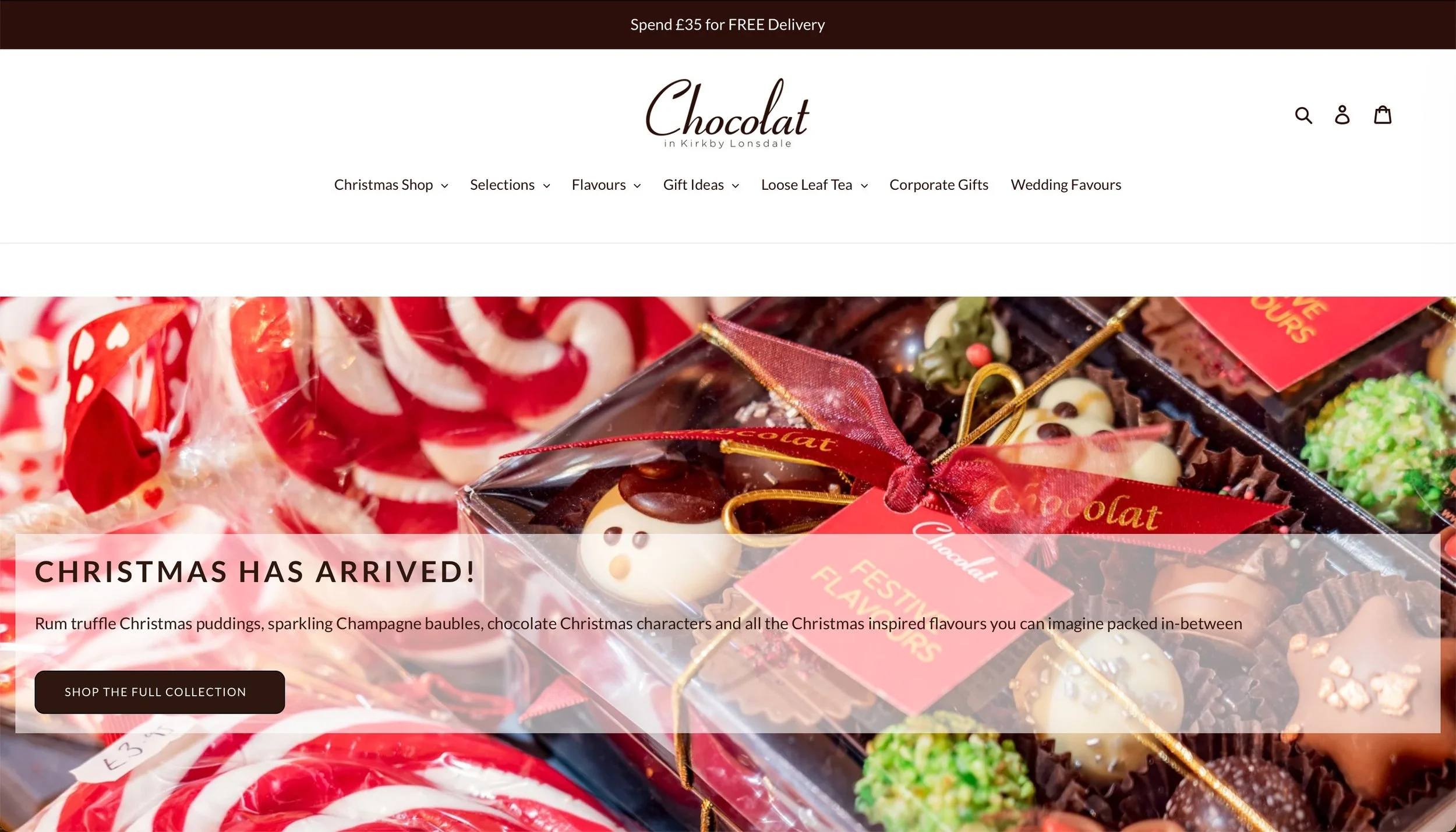 Maison Chocolat Bayram şokolad mağazası