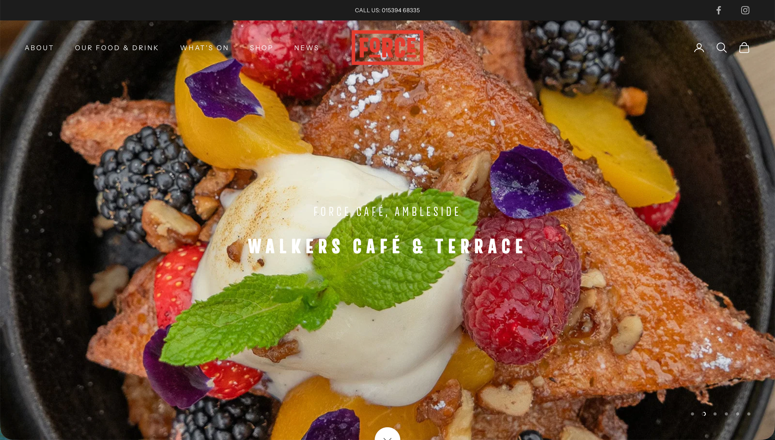 New Website - Force Café