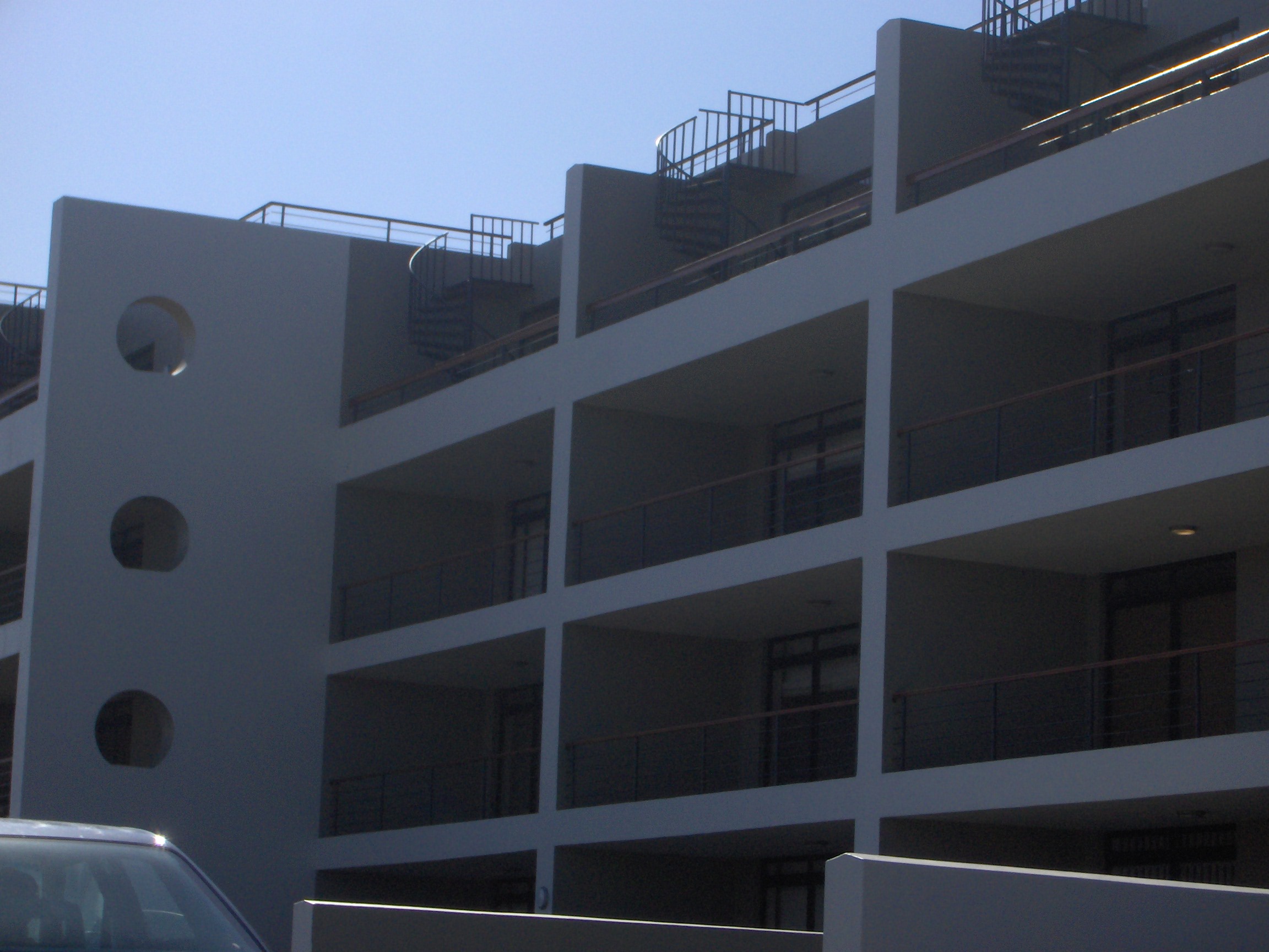 Cobute beams, staircases and decking.