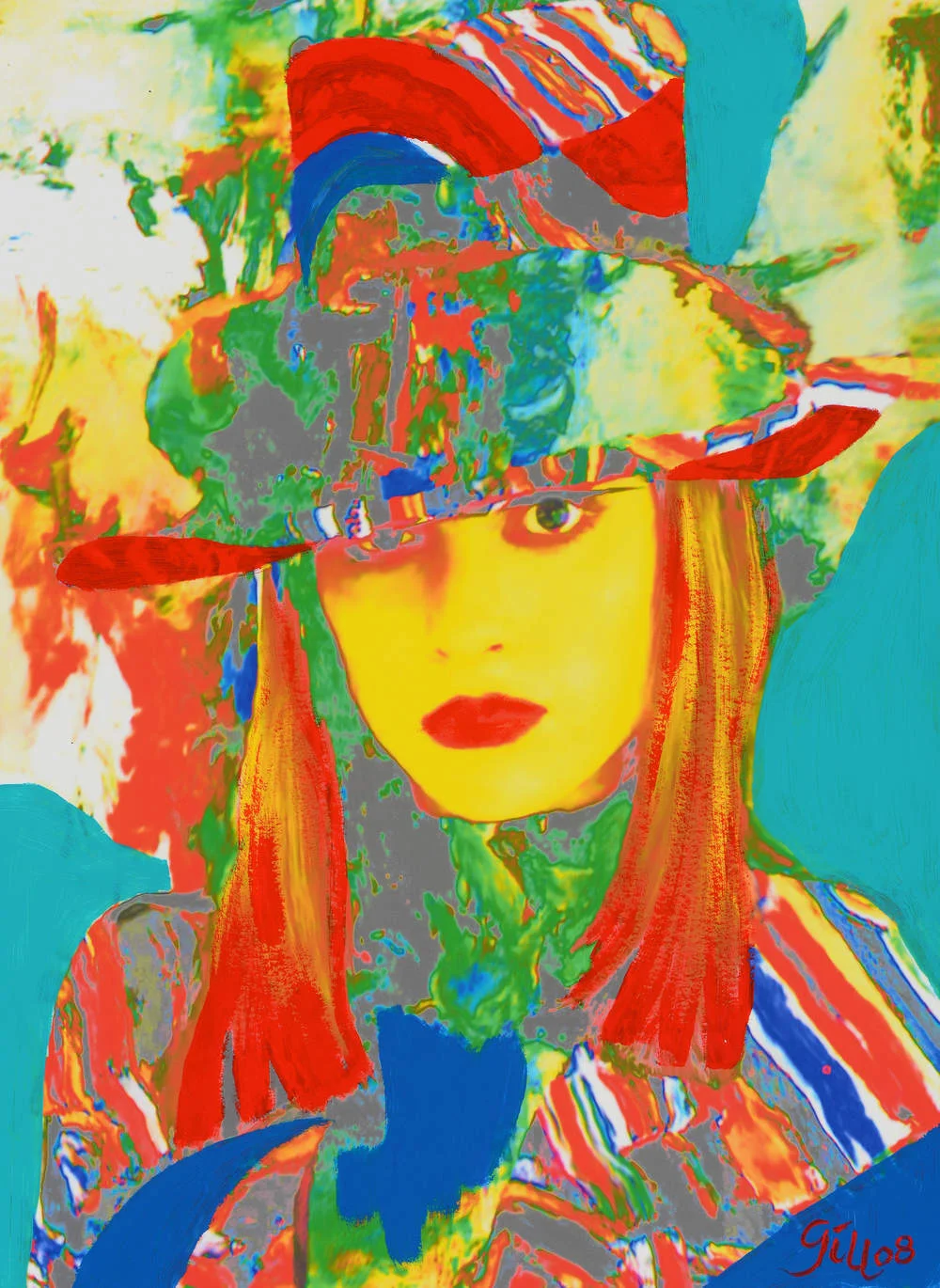 LADY WITH HAT, 2008