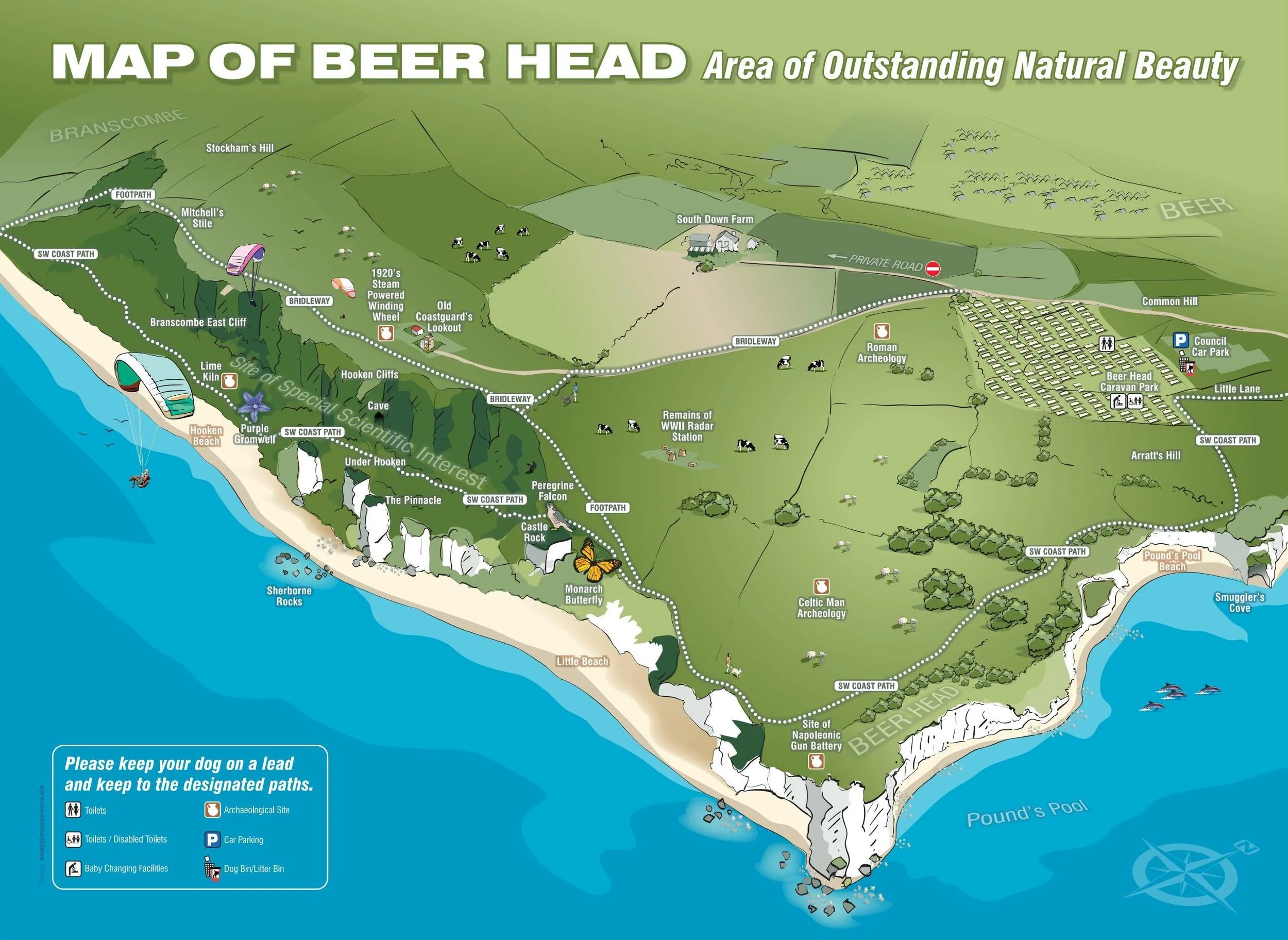 Holiday at Beer Head Caravan Park Mobile Static Touring Camping Site