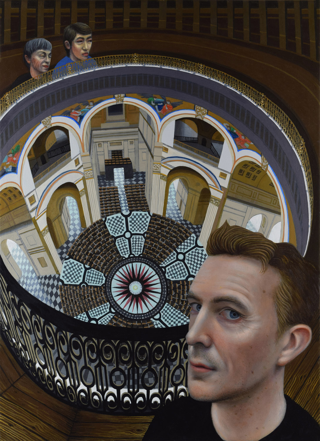 Novelist David Mitchell and the Whispering Gallery