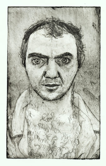 Self Portrait (etching)