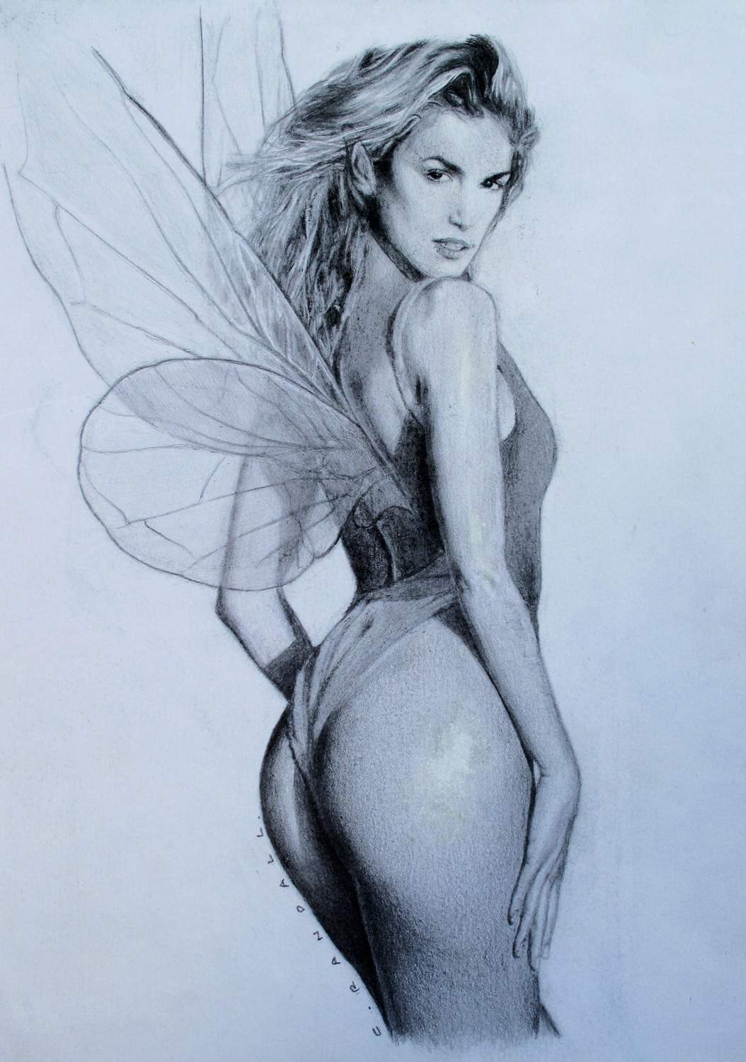 Cindy Crawford as a Pixie