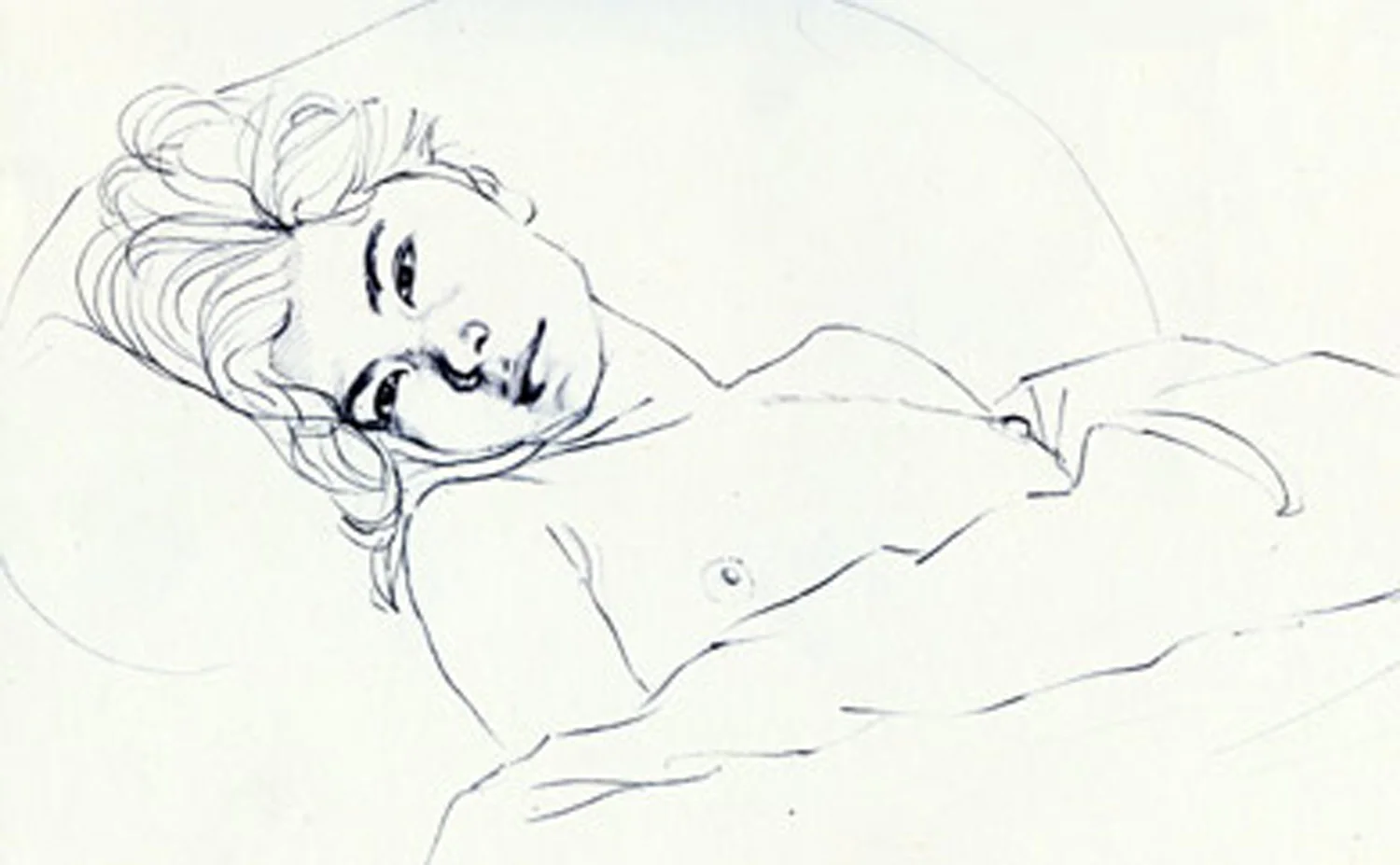 Girl in bed