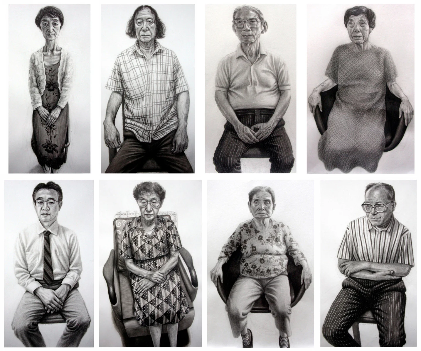 Survivors of the atomic bomb, Hiroshima (Hibakusha Portraits)