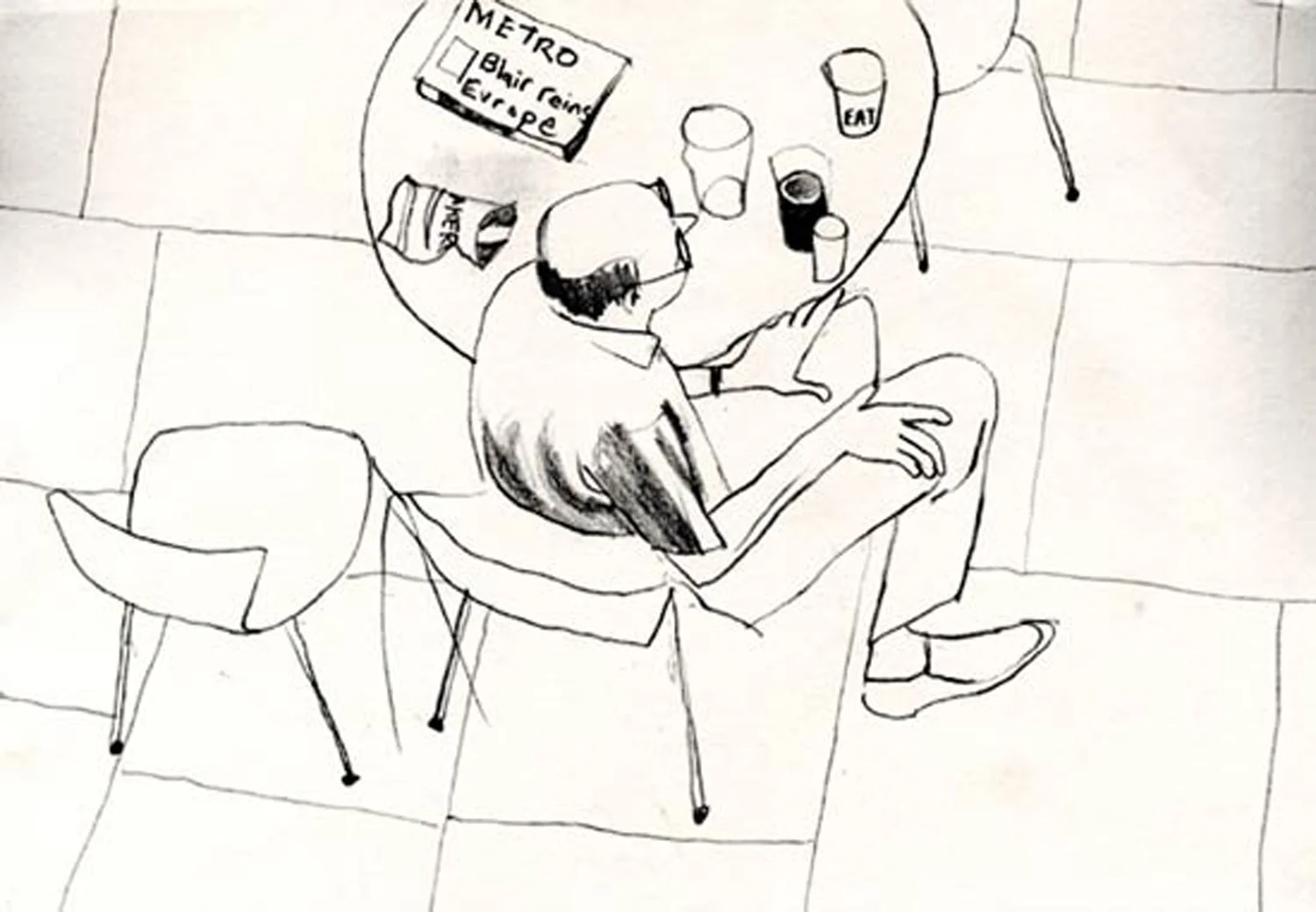 Man at a Table