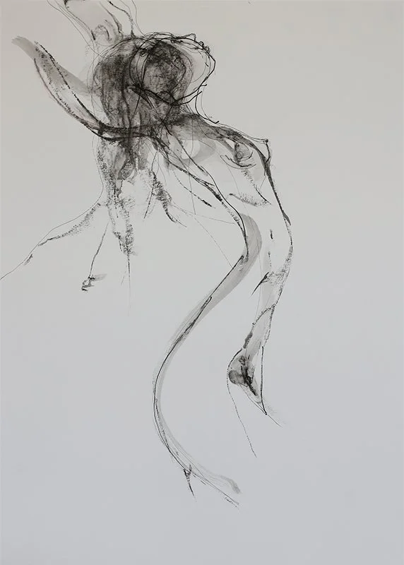 The divine lips strayed to other heavens…/ Ink on paper / 42 cm x 59,4 cm / 700€