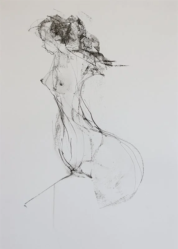 Woman is sacred/ Ink on paper / 42 cm x 59,4 cm / 800€