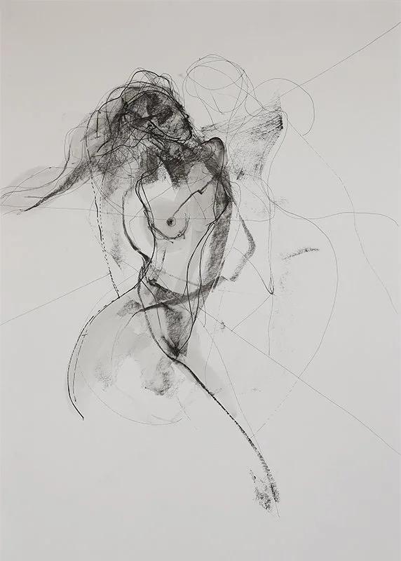 Your body is a sacred temple. She is your alter of Life…/ Ink on paper / 42 cm x 59,4 cm / 850€