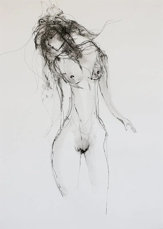 In every glimmer of light…/ Ink on paper / 42 cm x 59,4 cm / 800€