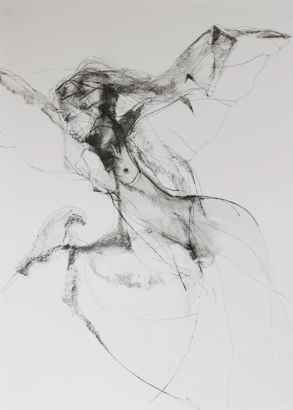 “Were it not for shadows, there would be no beauty.”
― Jun'ichirō Tanizaki, In Praise of Shadows / Ink on paper / 42 cm x 59,4 cm / 850€