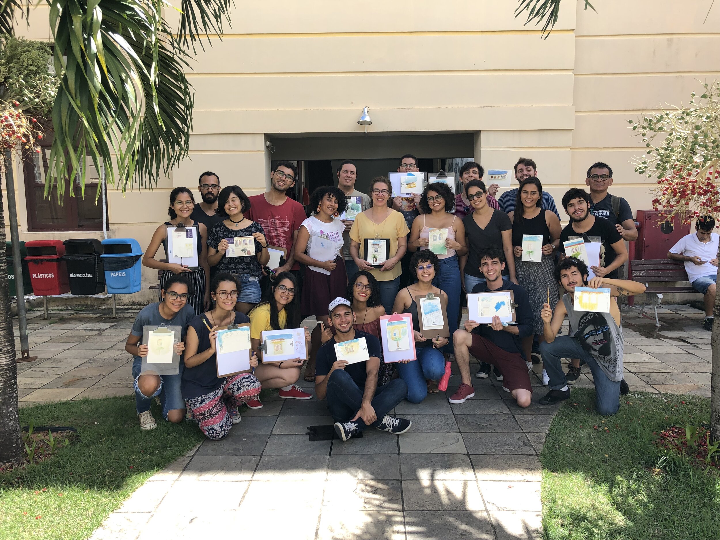 Conducting a workshop in Natal RN-Brazil, at Federal University of Rio Grande do Norte- May 2019