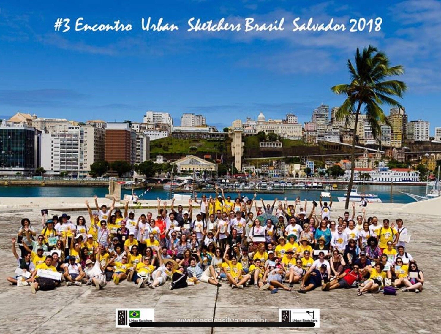 Salvador Urban Sketchers Meeting, Brazil 2018