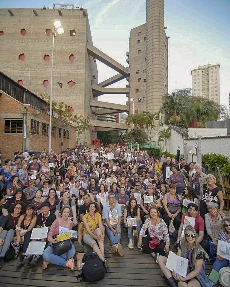 São Paulo Urban Sketchers Meeting, Brazil 2017