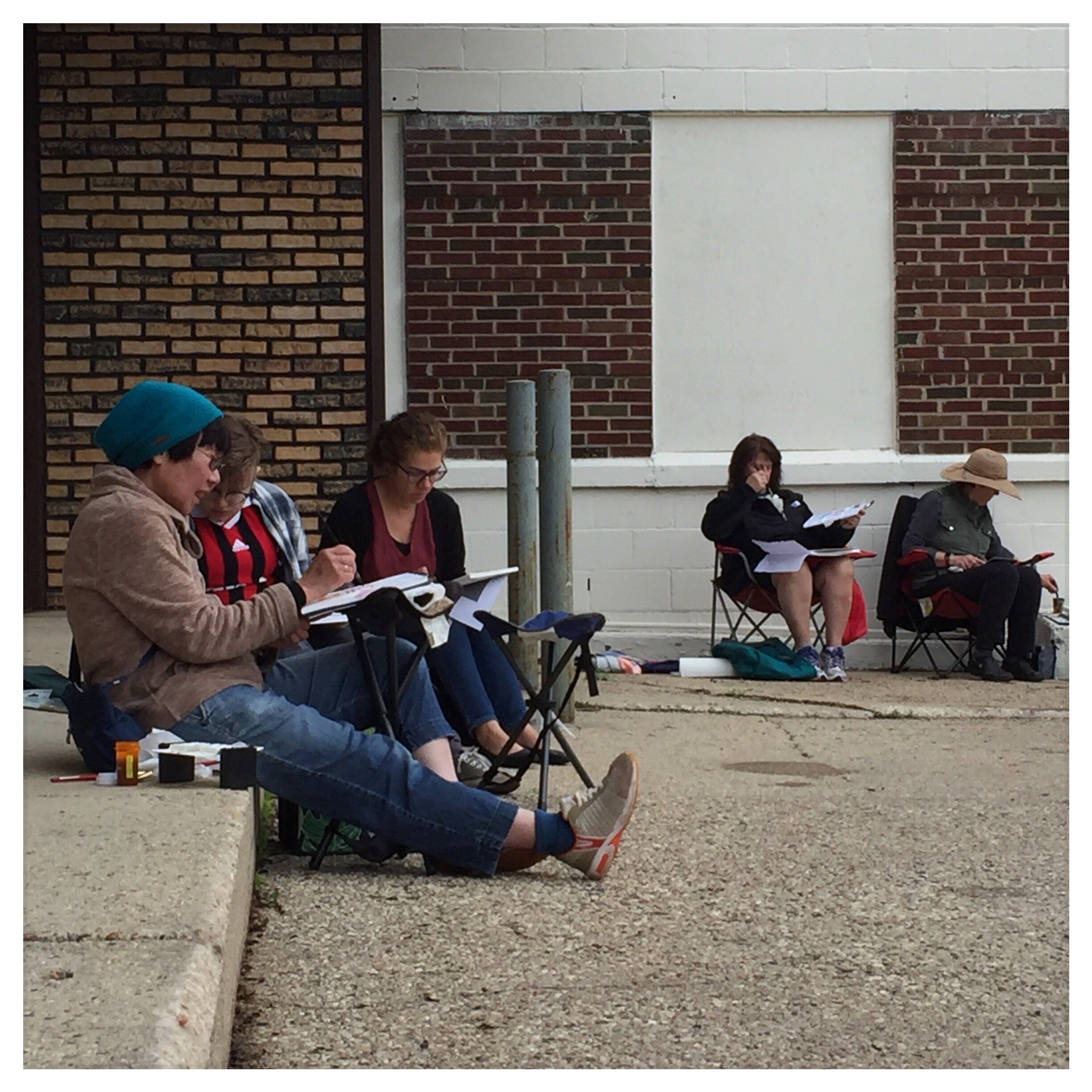 Conducting a workshop in Platteville, WI May 2019