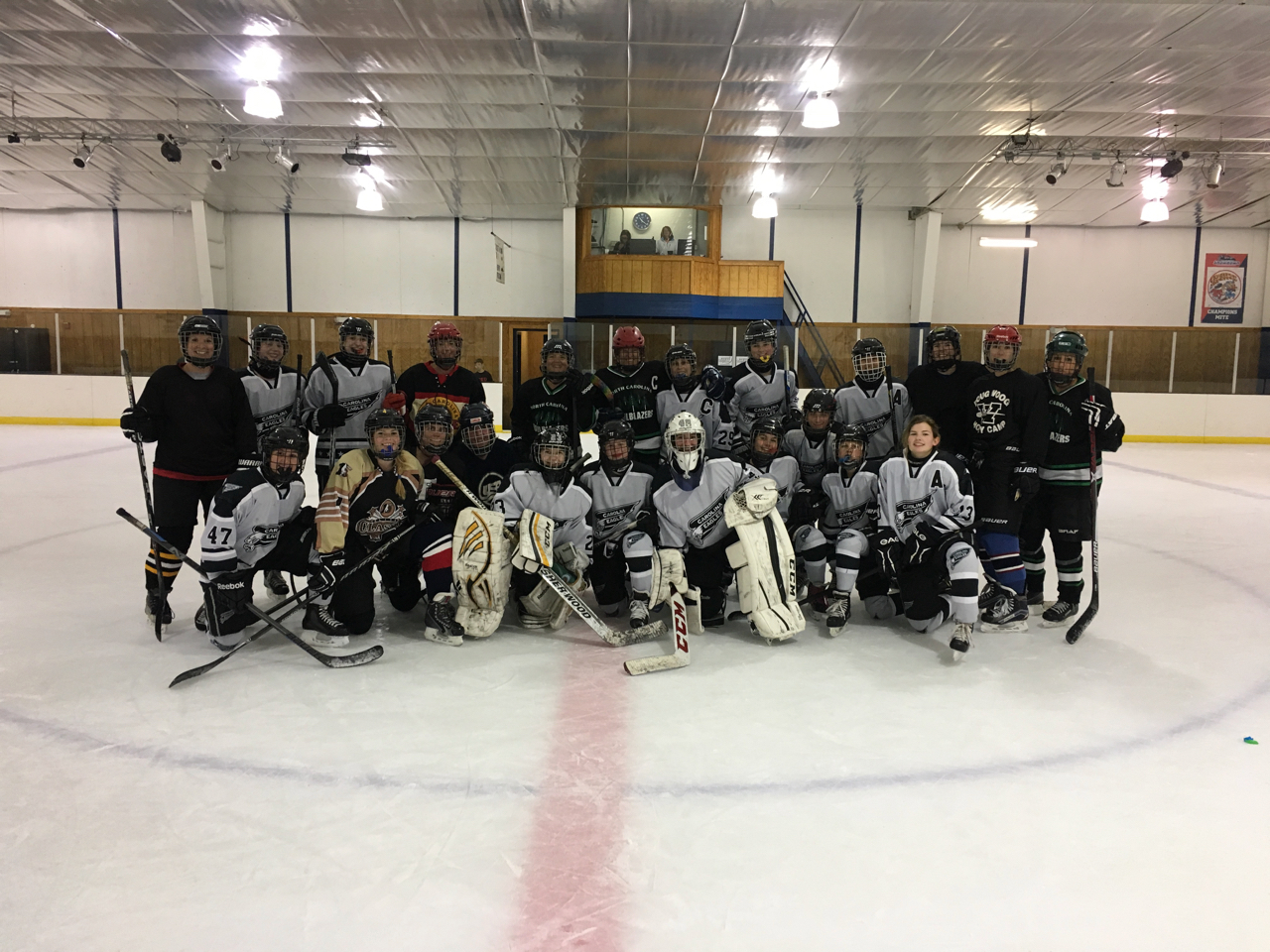 Carolina Lady Eagles and North Carolina Trailblazers Friendly May 2017
