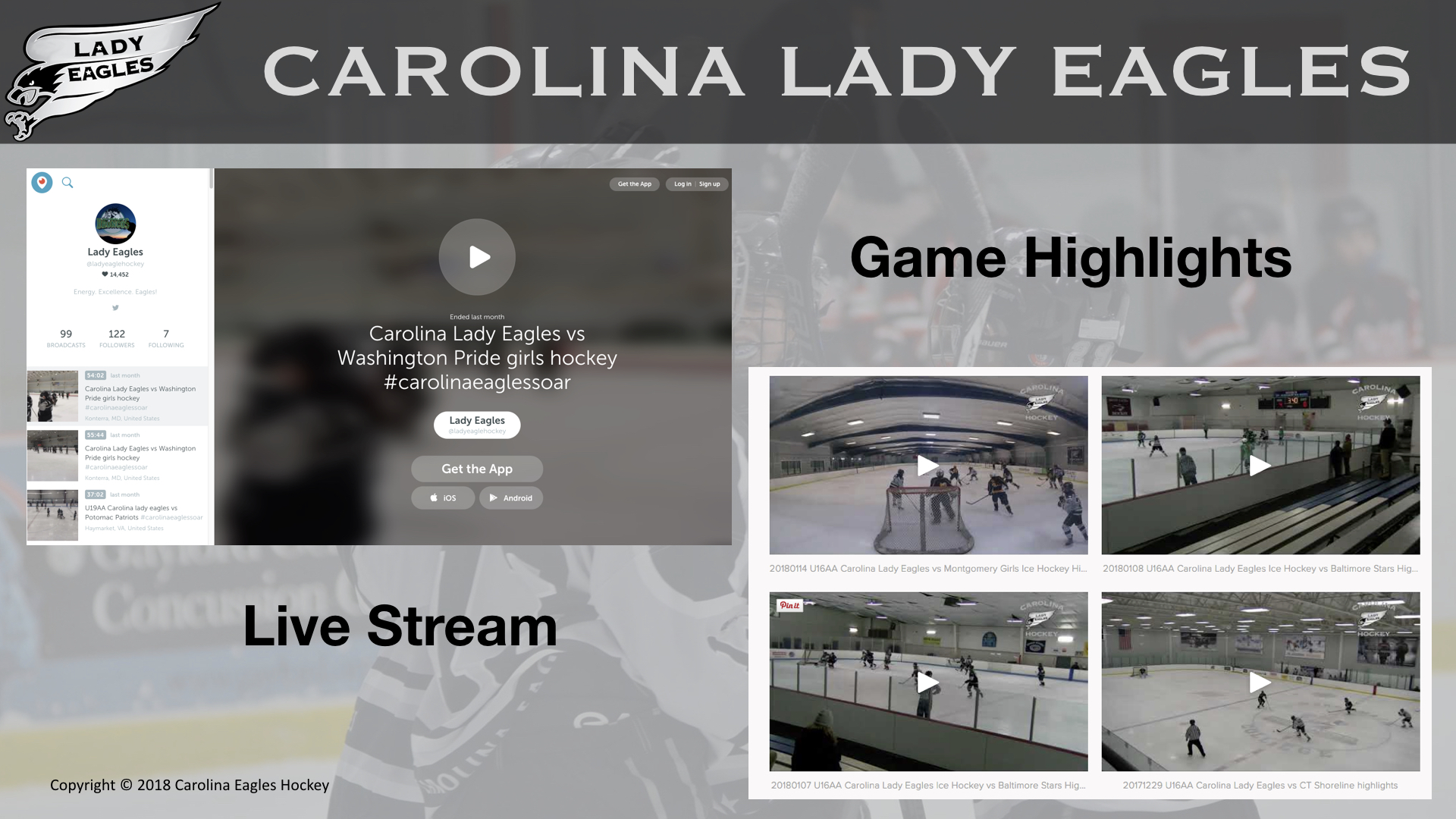 Live Stream and Game Highlights