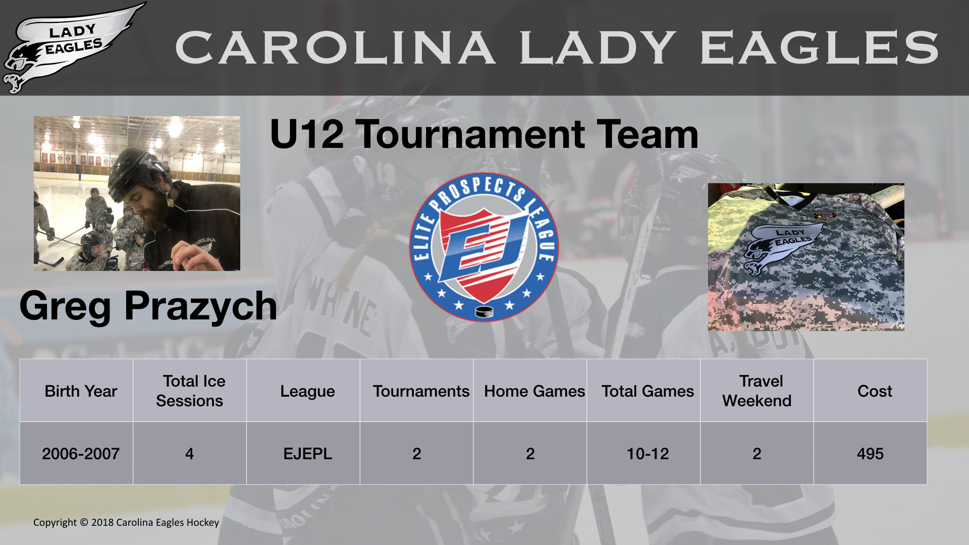 U12T Lady Eagle Team