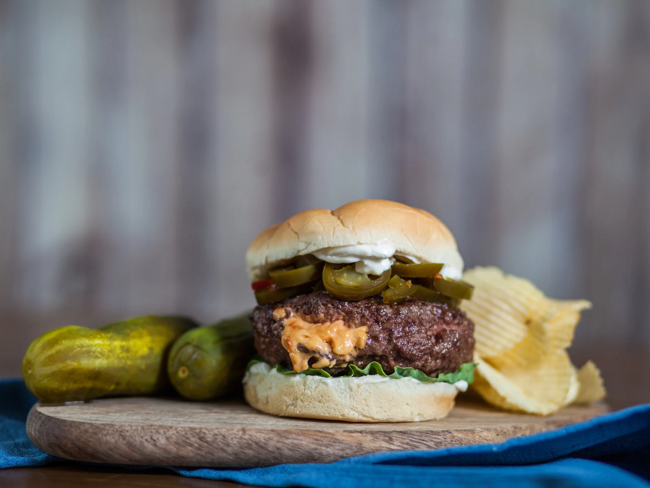 Aunt Millie's Breakfast Burger