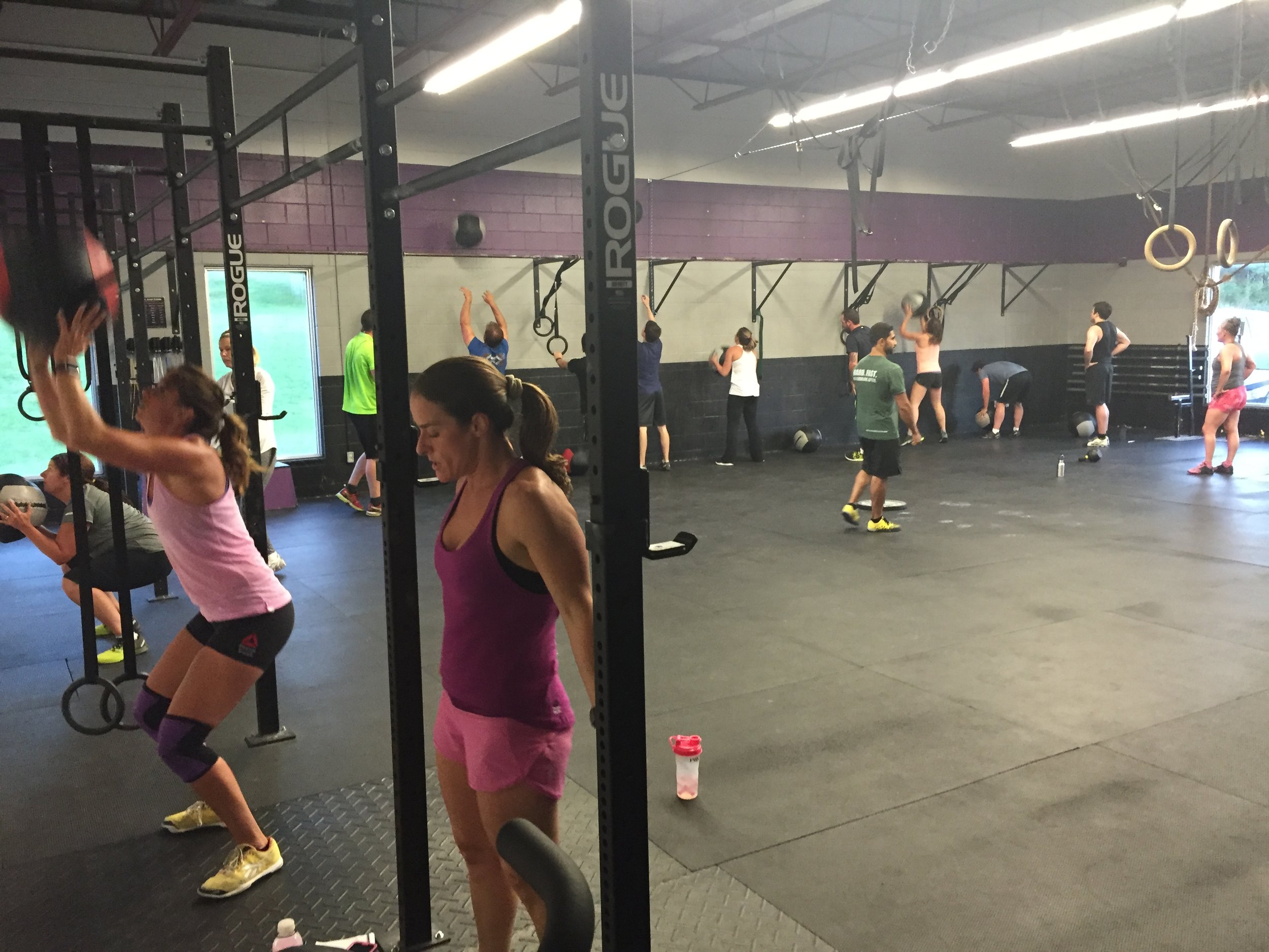 Fun team WOD peeps! Great job :)