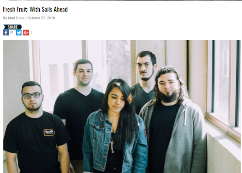 Australian Magazine Blunt Mag Features With Sails Ahead
