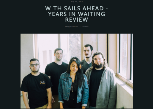 The Hook Reviews 'Years in Waiting' EP