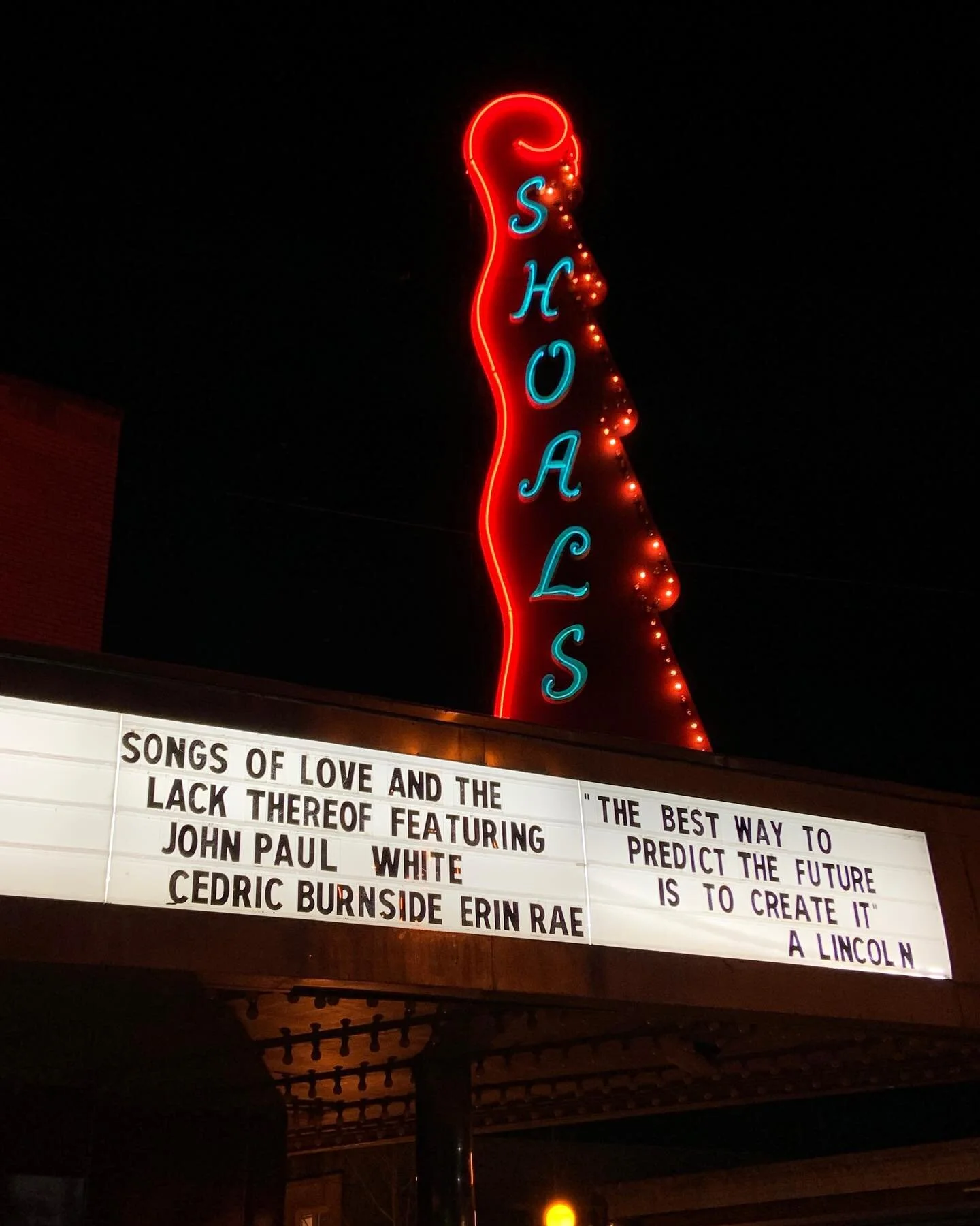 This was shot a few nights ago over at the @shoalscommunitytheatre. Really looking forward to our special Valentine&rsquo;s Day livestream event on February 14 at 6pm PT/8pm CT/9pm ET. Get your tickets and bundles now at the link in bio and if you ca